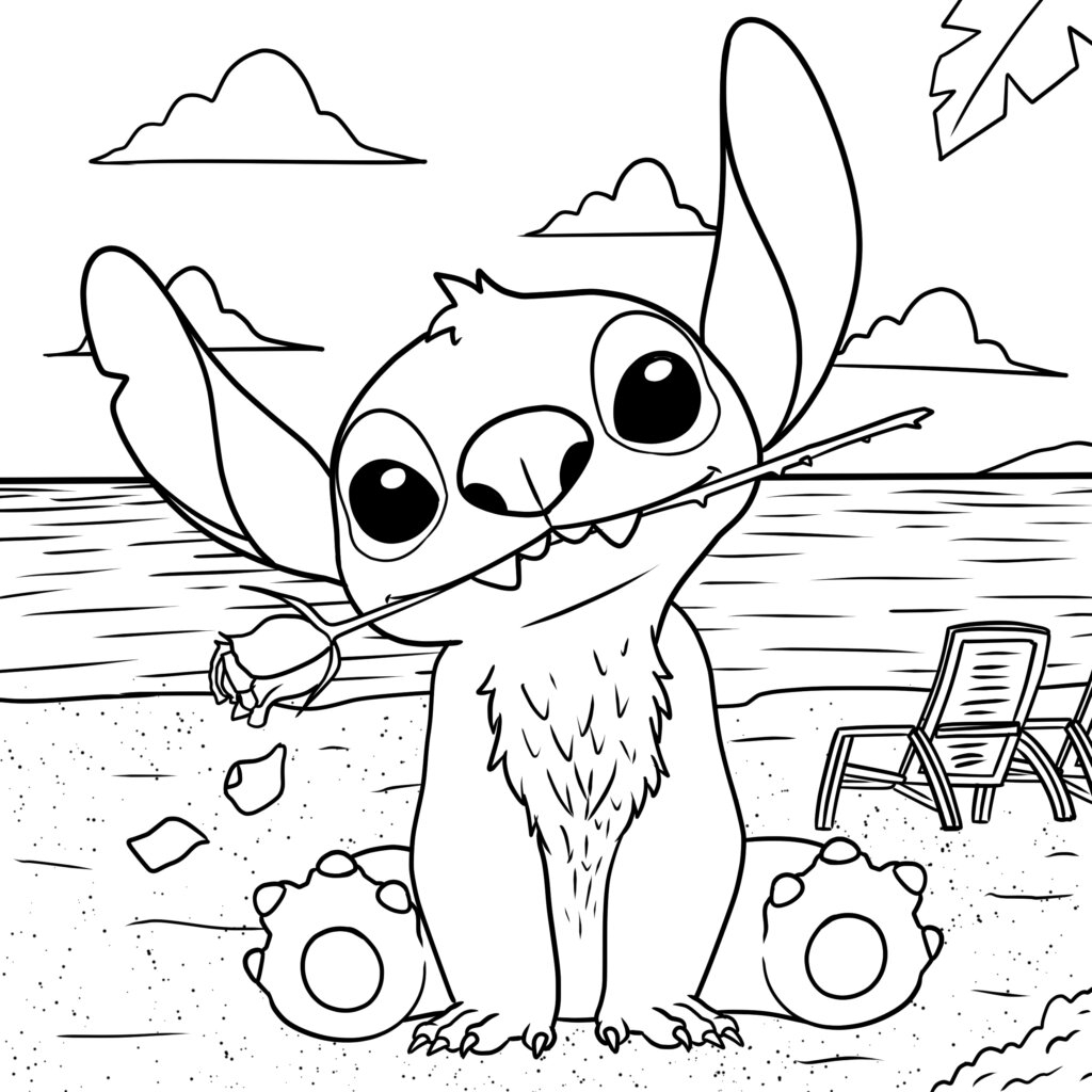 printable coloring pages stitch printable coloring pages stitch