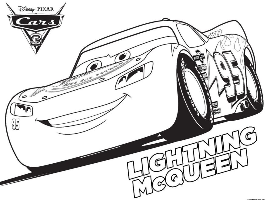 50 Pages Kid s Coloring Printable Pages Car s Lighting Mcqueen Friends Etsy