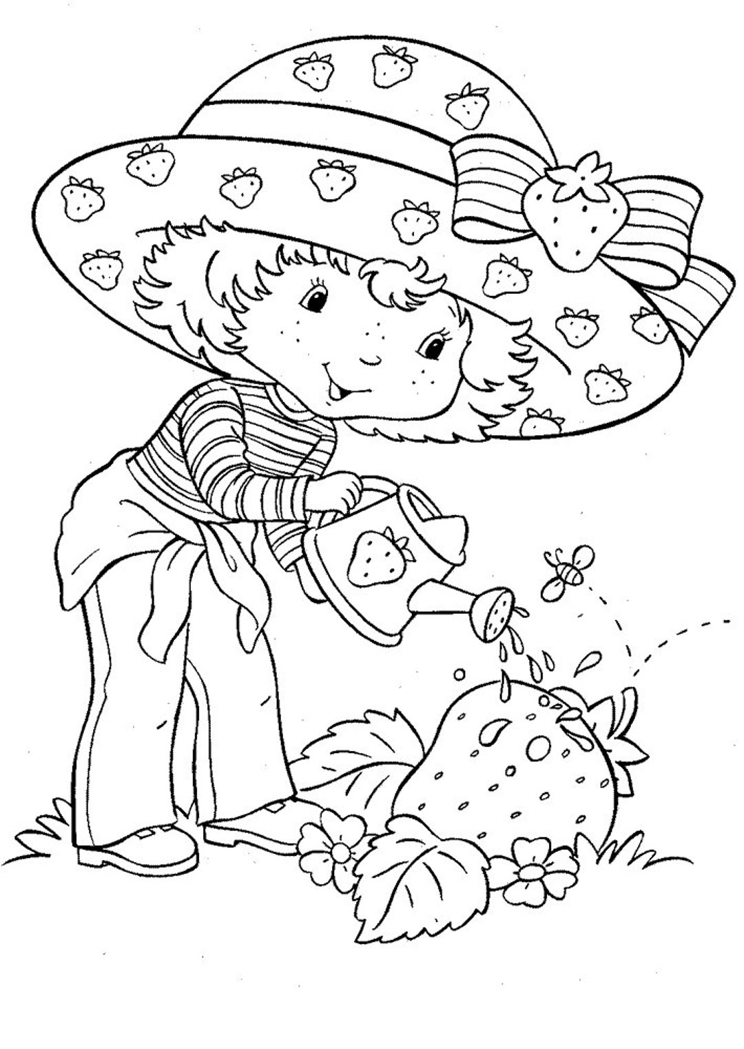 strawberry shortcake printable coloring pages strawberry shortcake printable coloring pages