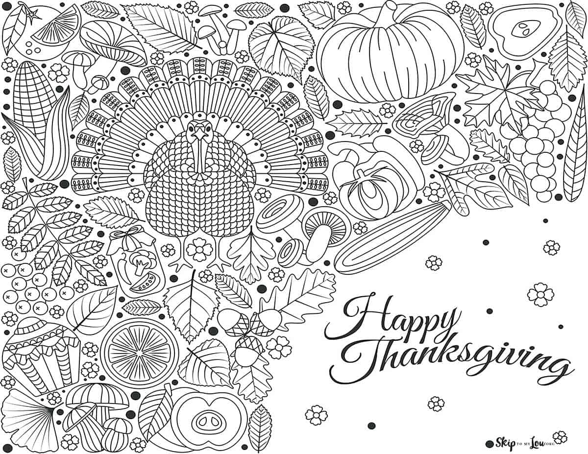 50 Thanksgiving Coloring Pages Skip To My Lou 50 Thanksgiving Coloring Pages Skip To My Lou