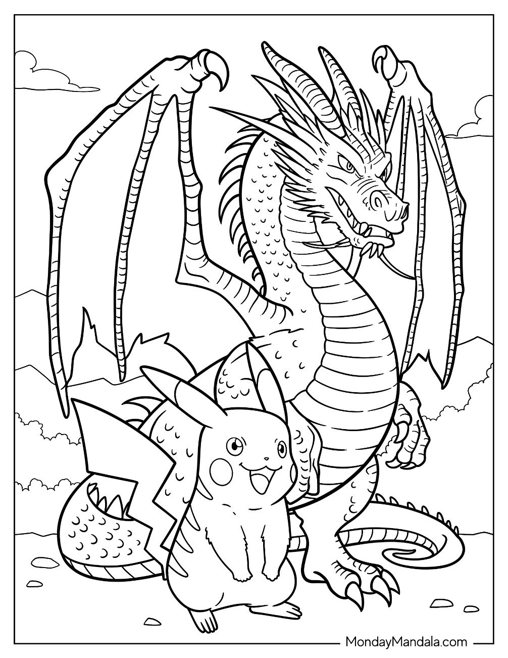 52 Dragon Coloring Pages Free PDF Printables 52 Dragon Coloring Pages Free PDF Printables