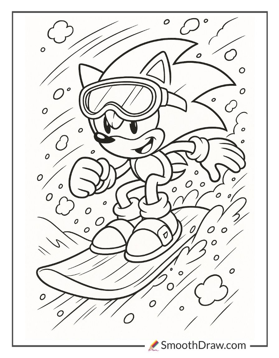 53 Sonic 3 Coloring Pages Smooth Draw