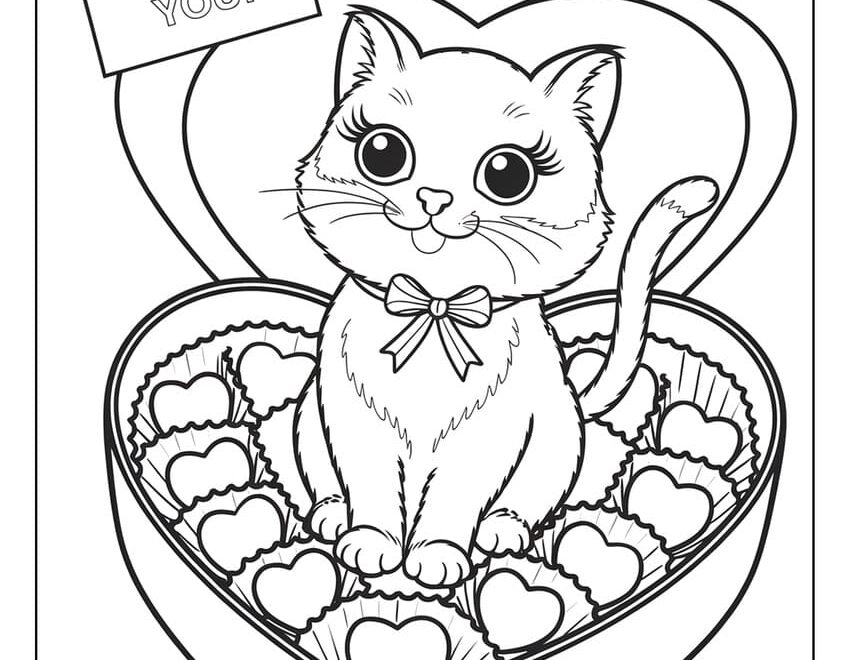 54 Cat Coloring Pages Free Printables For All Ages