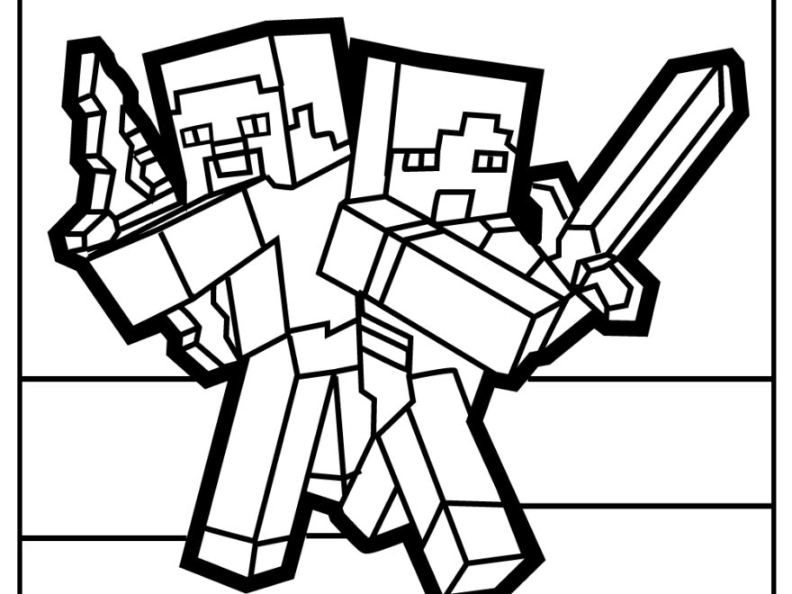 55 Minecraft Coloring Pages For Kids 100 Free Printables