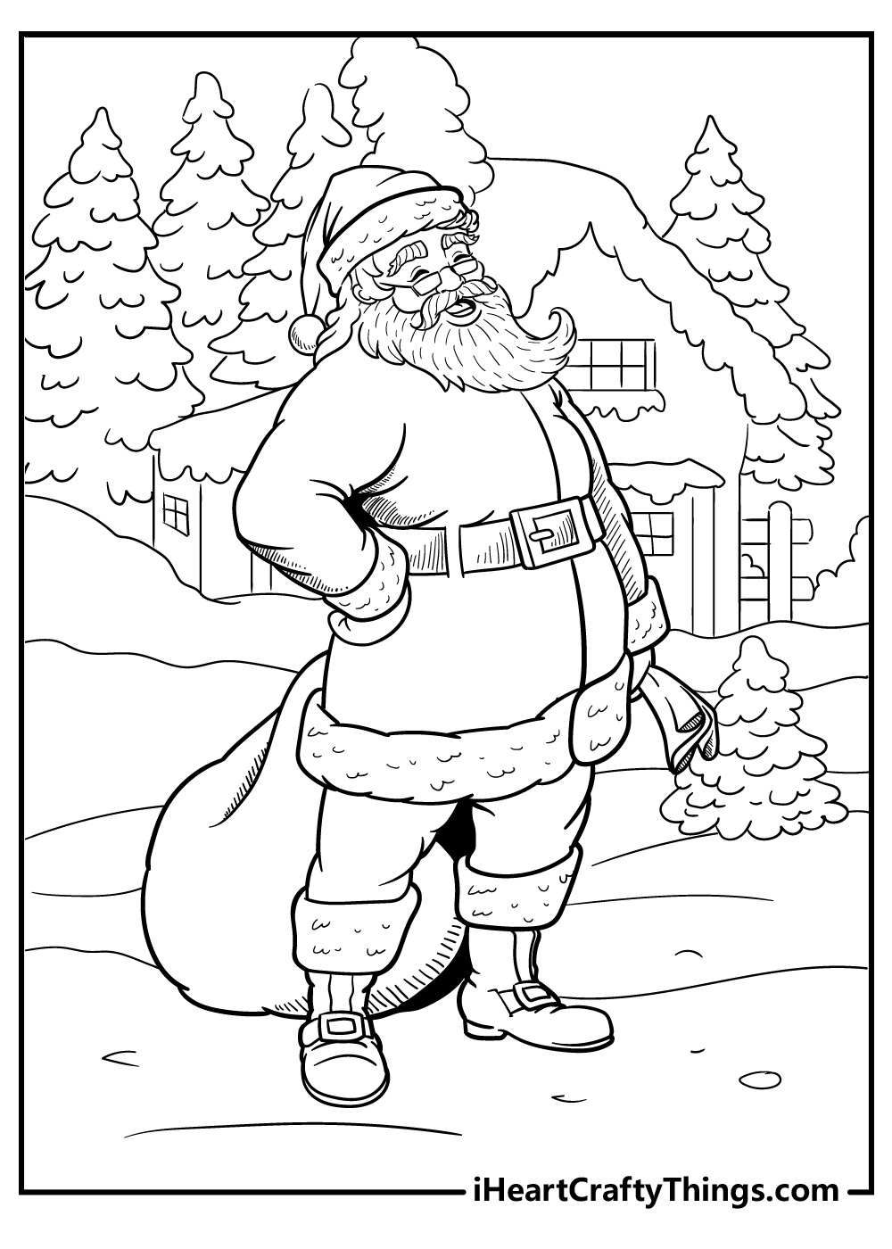 55 Santa Claus Coloring Pages 100 Free Printable Sheets 55 Santa Claus Coloring Pages 100 Free Printable Sheets