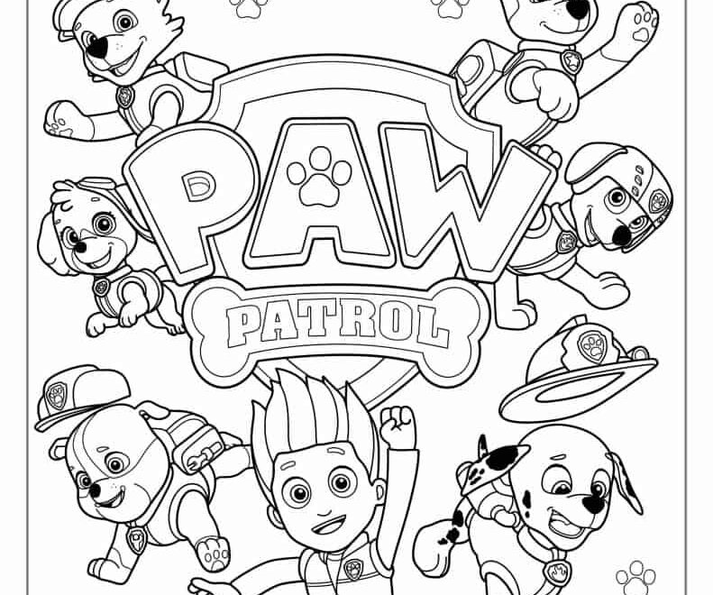58 Paw Patrol Coloring Pages Free PDF Printables