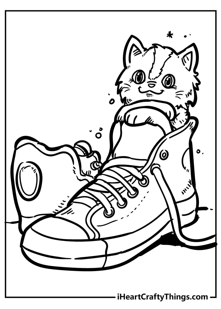 59 Cat Coloring Pages 100 Free PDF Printables For Kids 