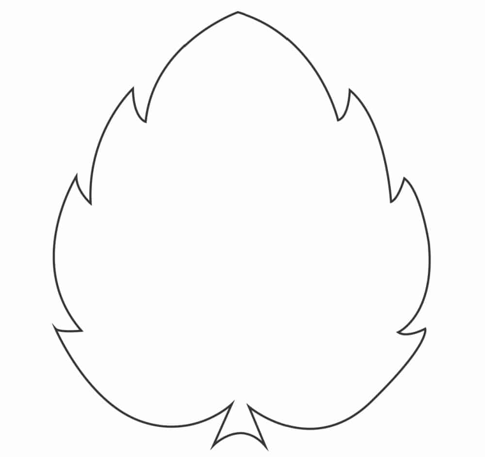 leaf pattern printable