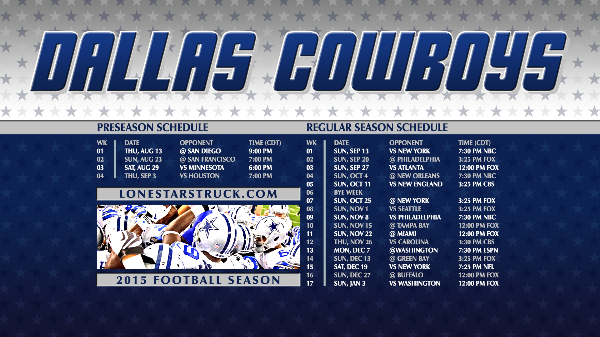 70 Dallas Cowboys Schedule Wallpapers 2015 WallpaperSafari 70 Dallas Cowboys Schedule Wallpapers 2015 WallpaperSafari