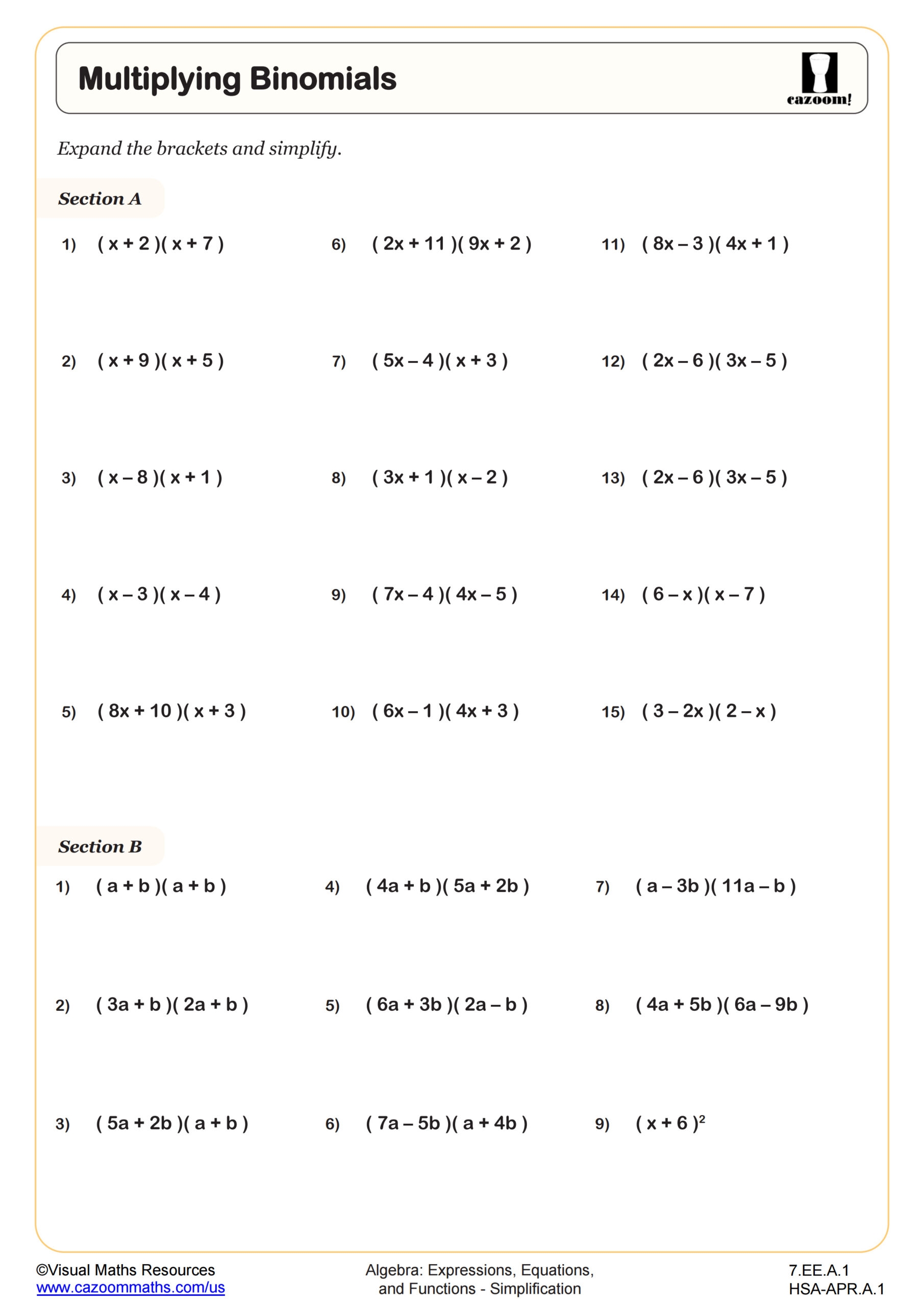 math worksheets for 7th graders math worksheets for 7th graders