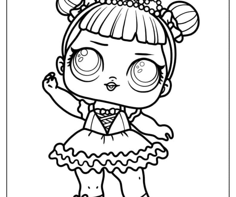 80 LOL Surprise Coloring Pages Free PDF Printables