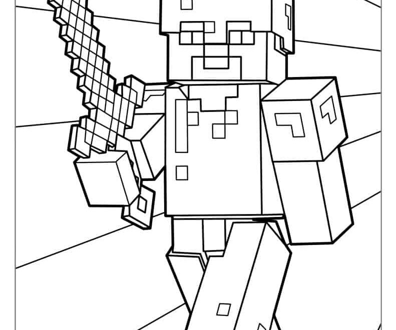 88 Minecraft Coloring Pages Free PDF Printables
