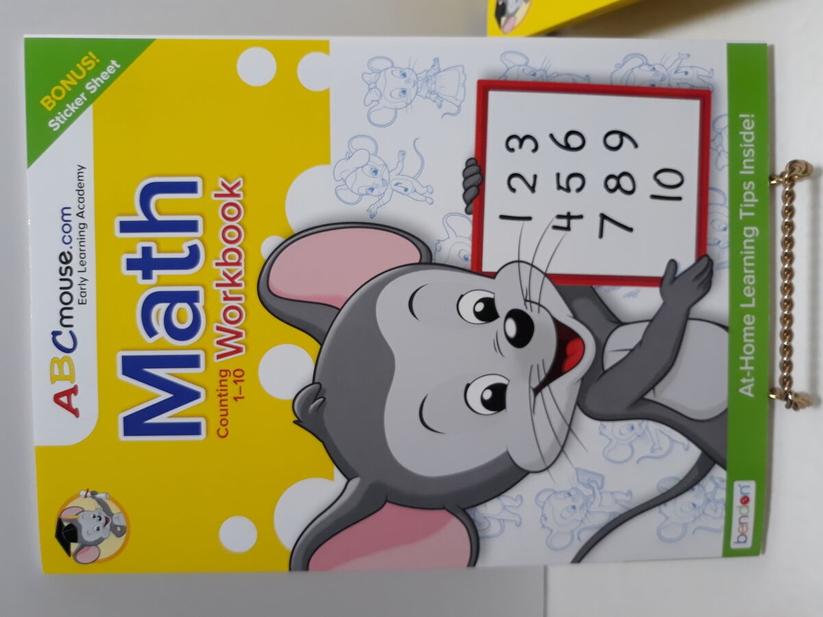 ABC Mouse Workbook Math Counting 1 10 EBay ABC Mouse Workbook Math Counting 1 10 EBay