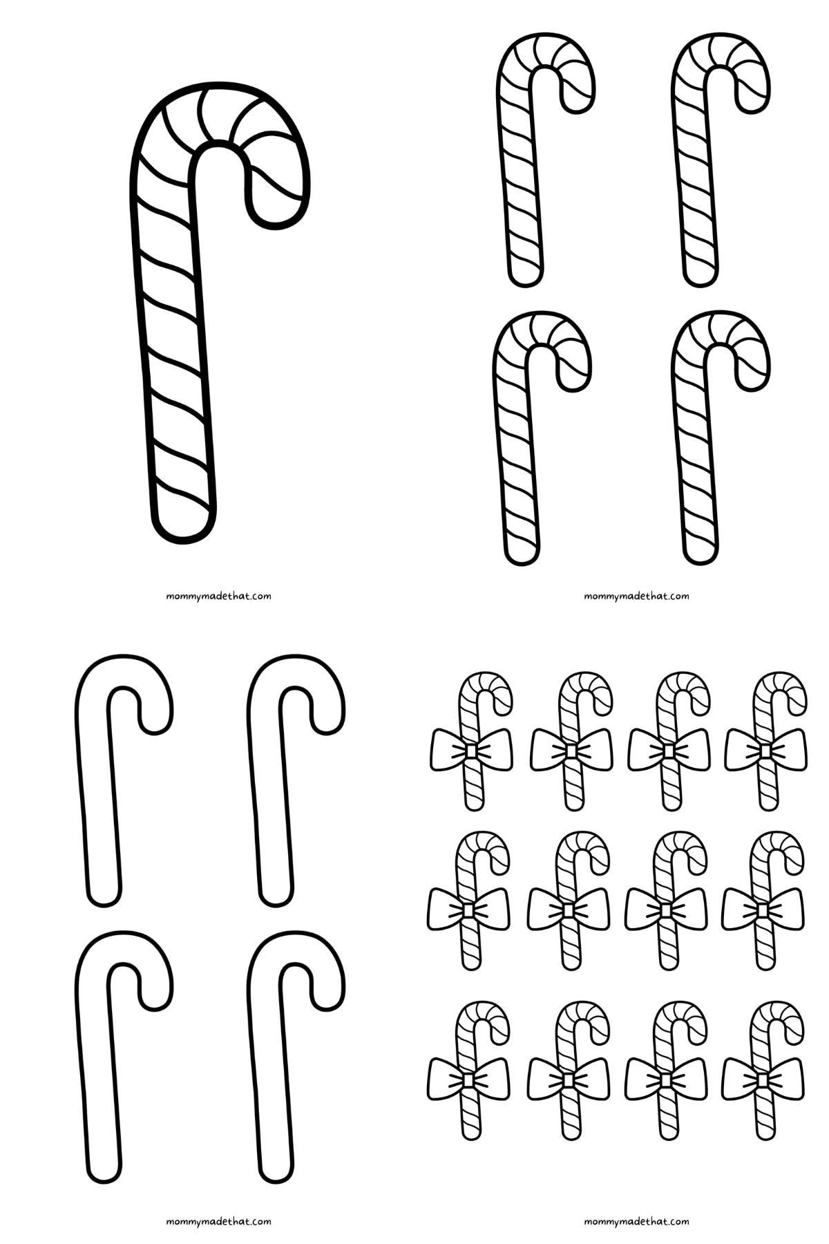 Adorable Candy Cane Templates Free Printables Adorable Candy Cane Templates Free Printables