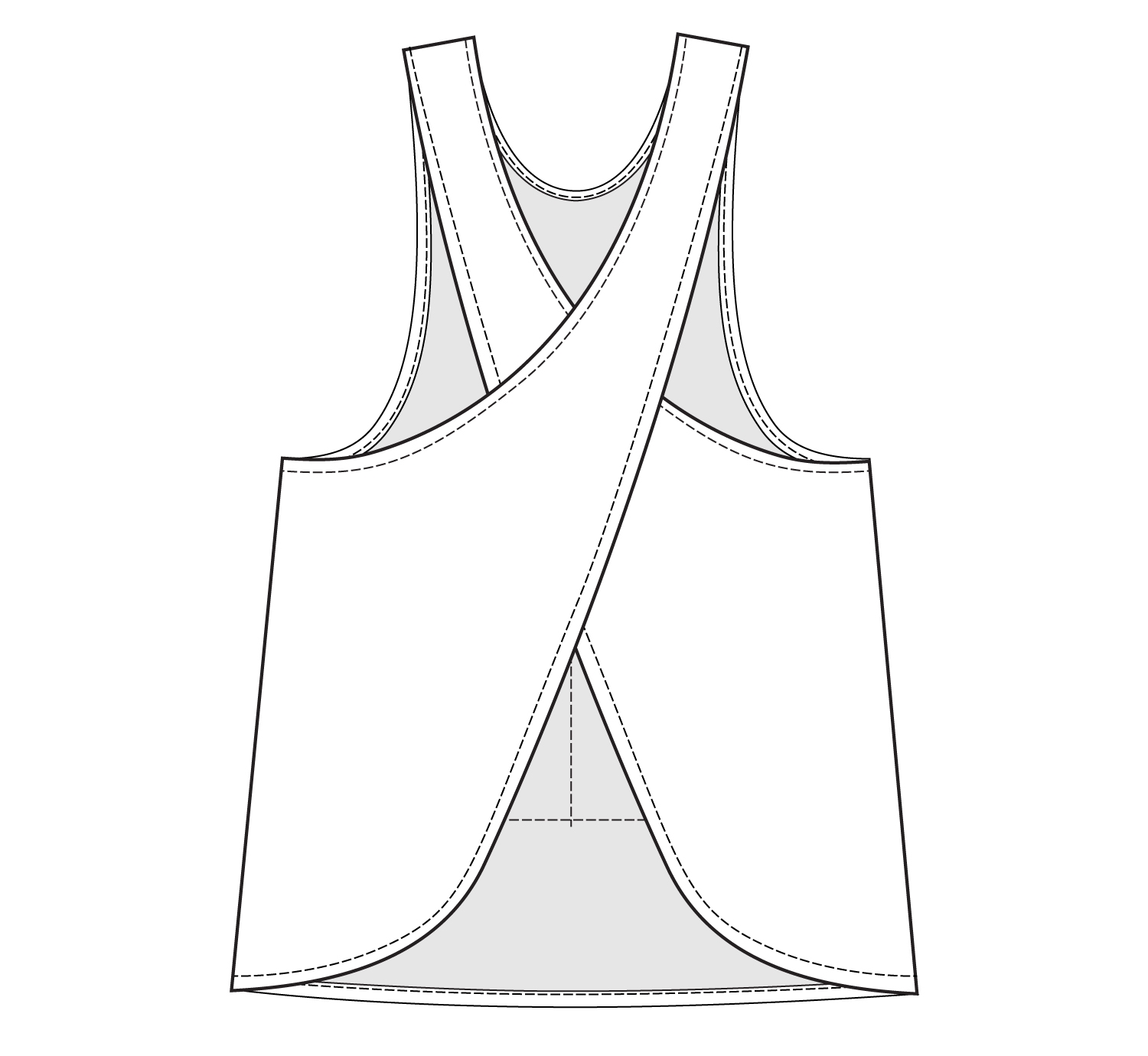 printable basic apron patterns
