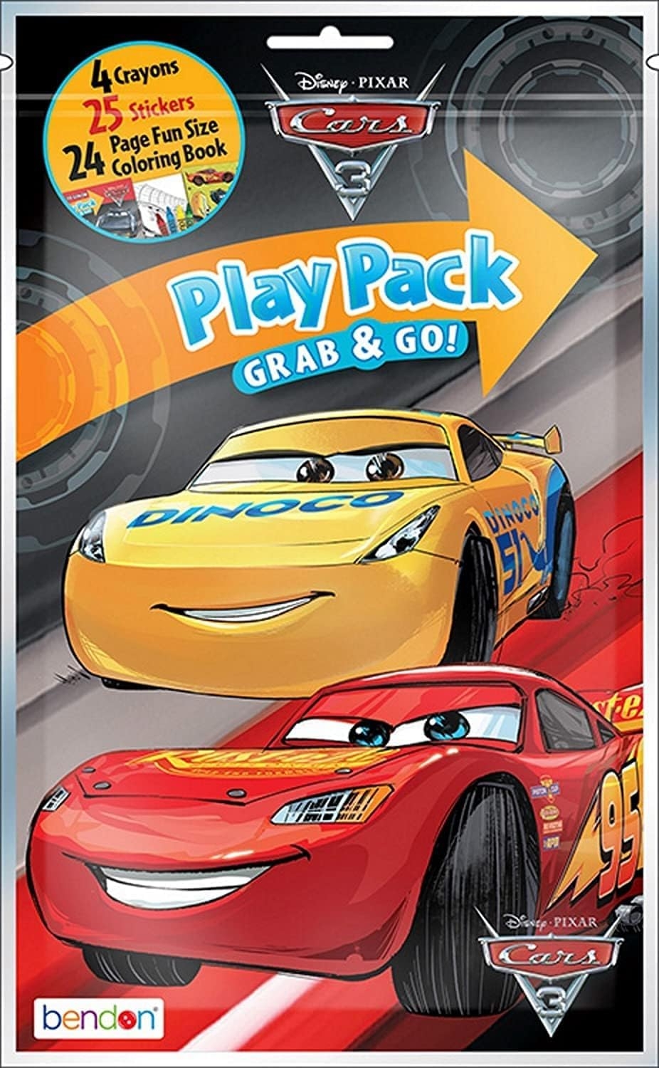 Amazon Disney Cars Coloring Book Bundle Coloring Activity Set Featuring Lightning McQueen Blue Toys Games