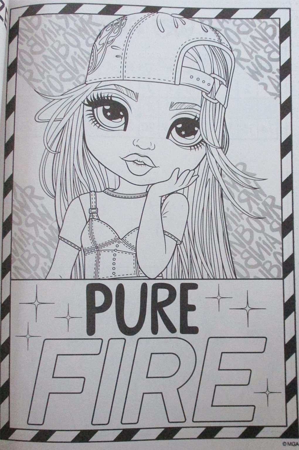 rainbow high coloring pages rainbow high coloring pages