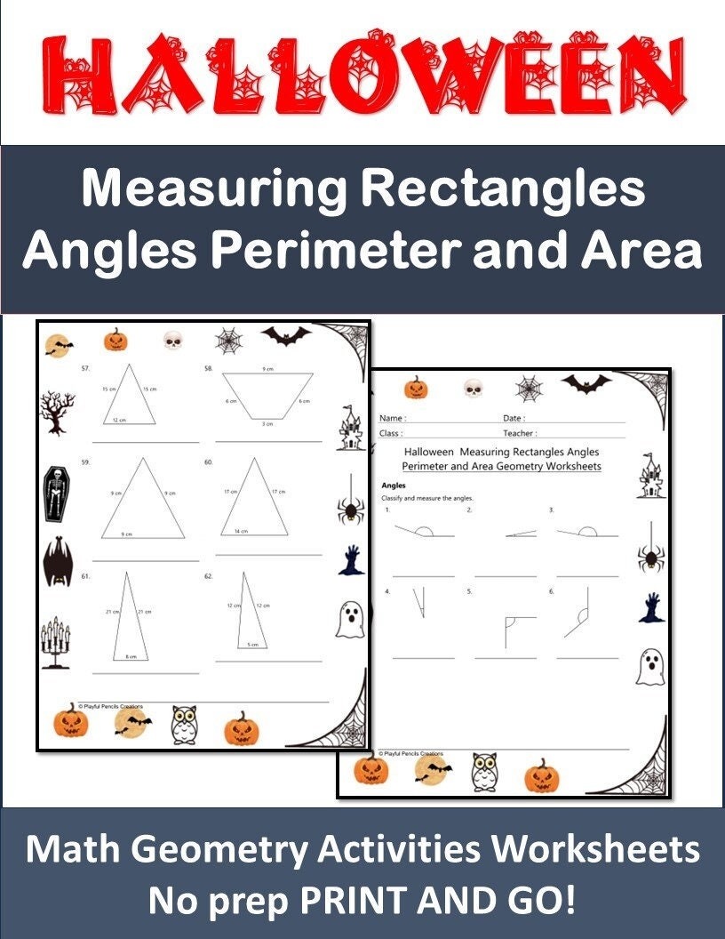 Angle Worksheet Etsy UK