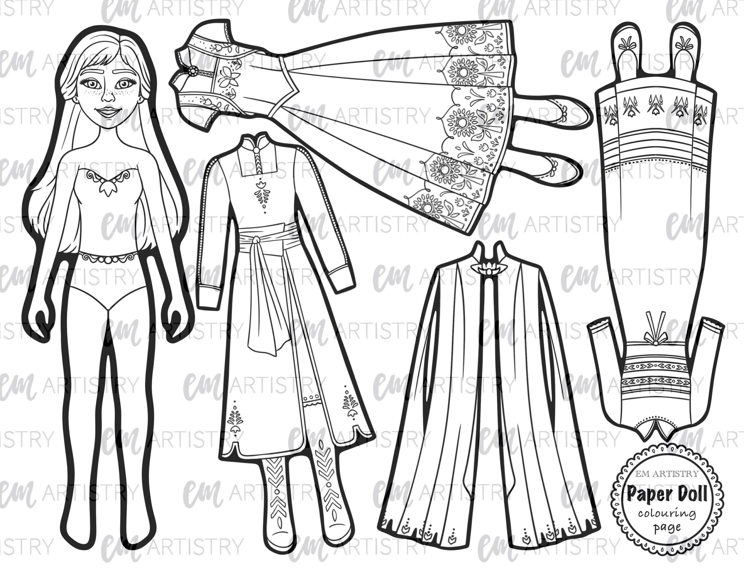 Anna Elsa Frozen 2 Collection Etsy