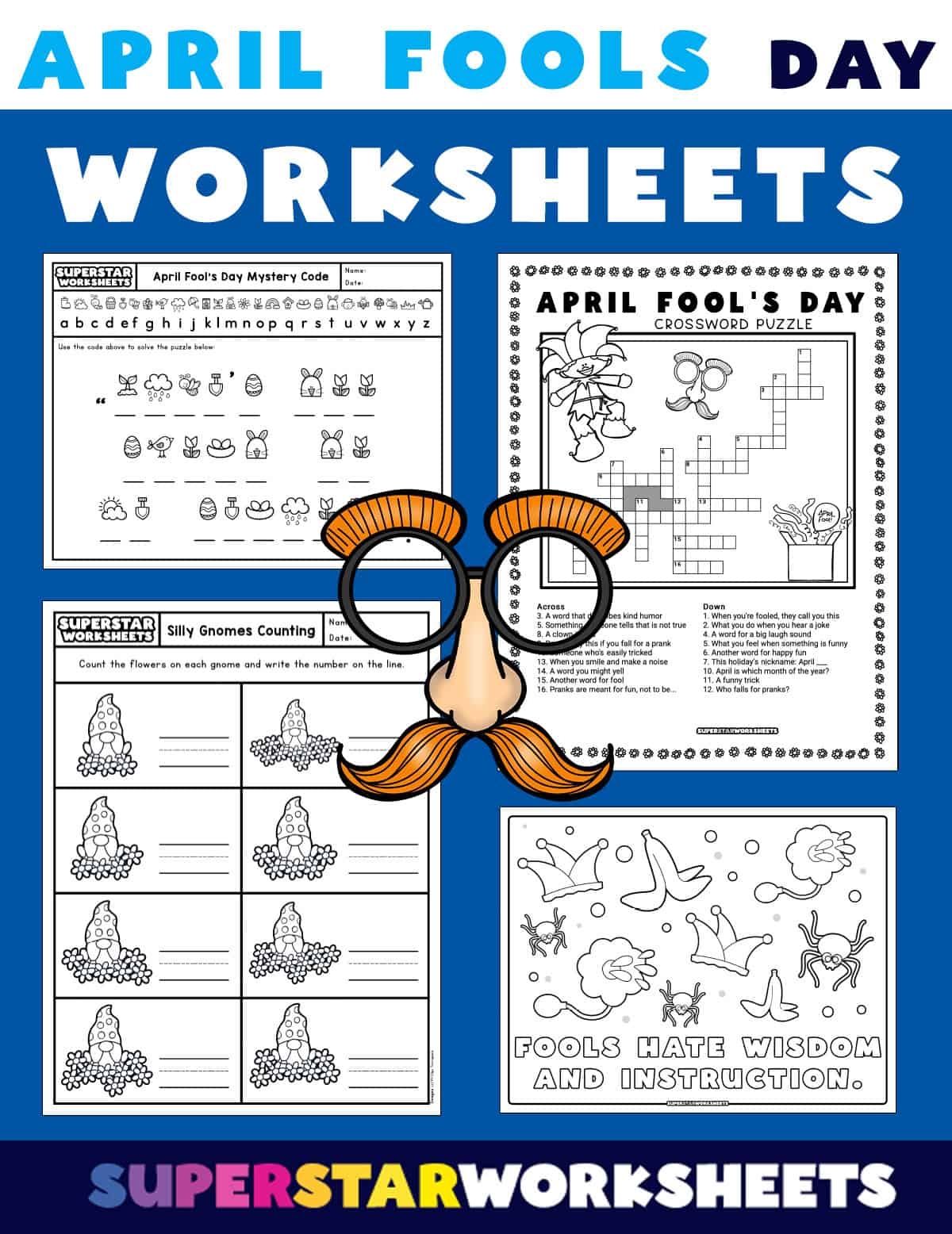 April Fool s Day Worksheets Superstar Worksheets April Fool s Day Worksheets Superstar Worksheets