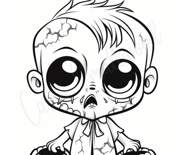 AWESOME Halloween Coloring Pages Cassie Smallwood