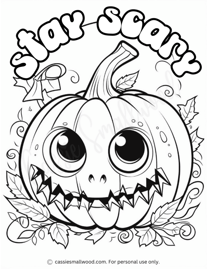 halloween coloring printable pages