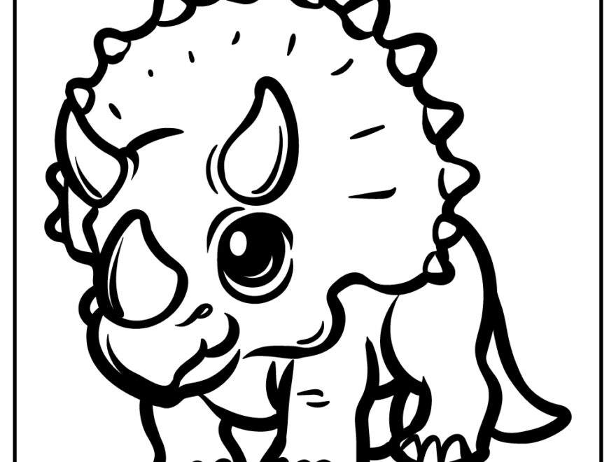 Baby Dinosaur Coloring Pages 100 Free Printables
