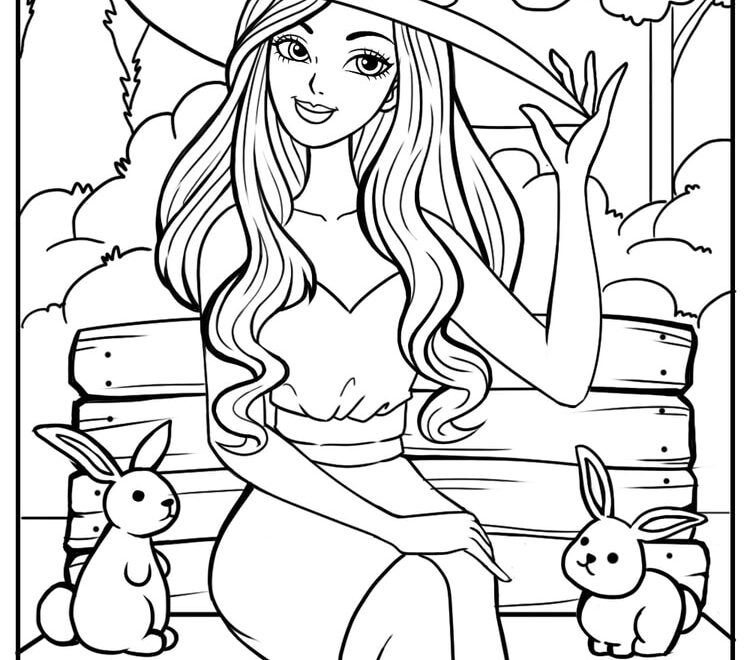 Barbie Coloring Pages 100 Free Printables