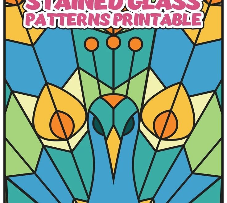 Beginner Stained Glass Patterns 19 Free PDF Printables Printablee