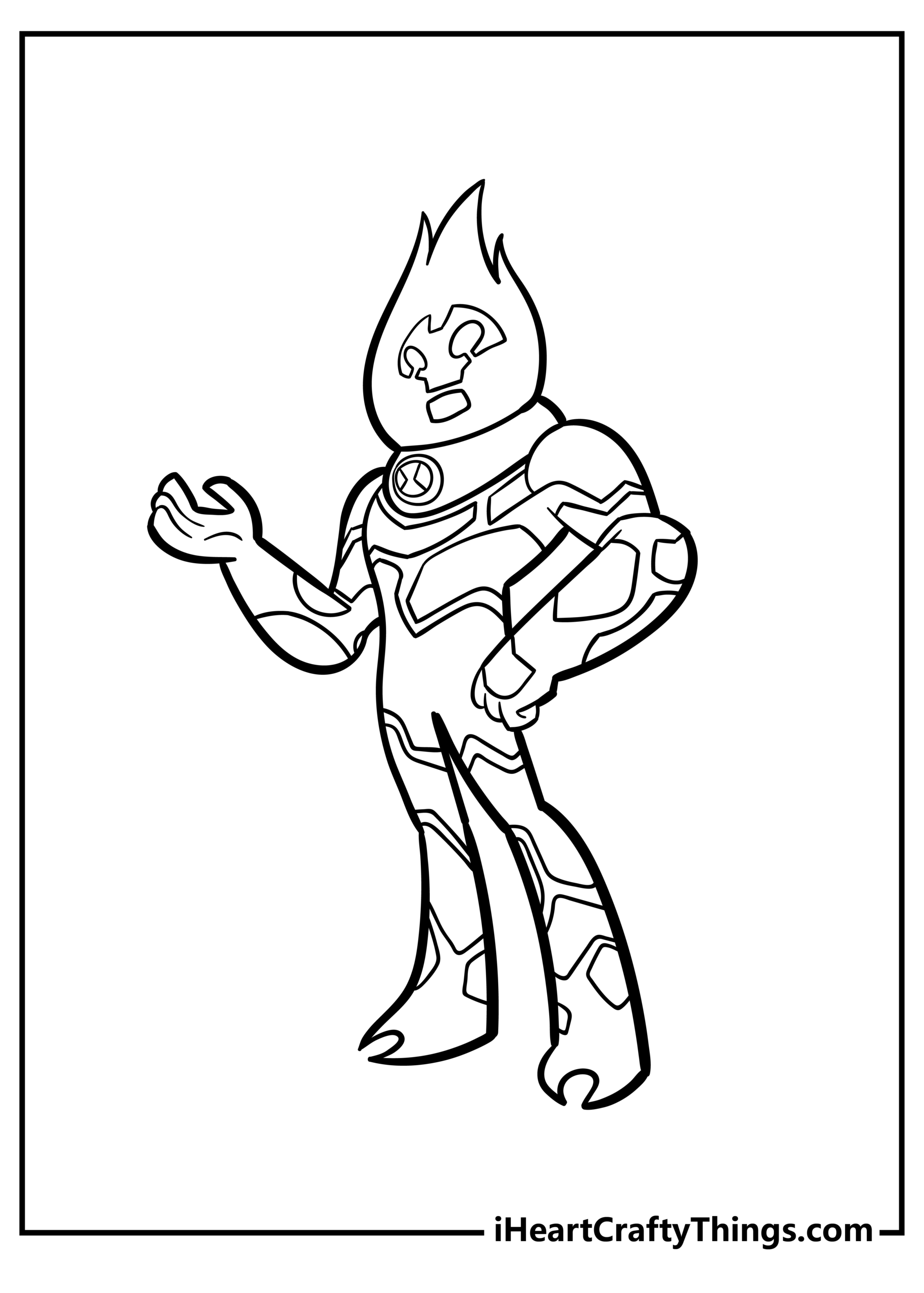 Ben 10 Coloring Pages 20 Free Printables 