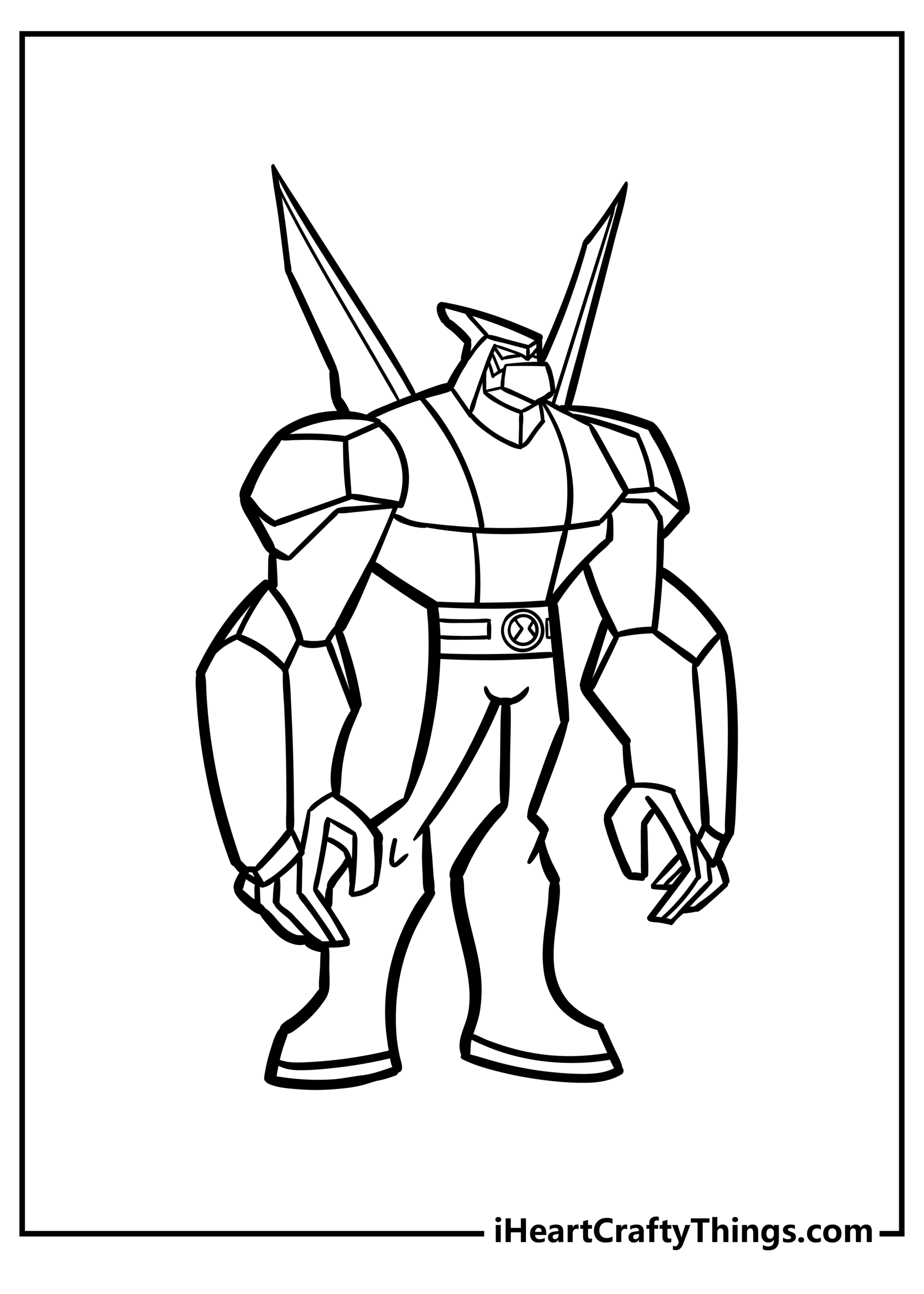 Ben 10 Coloring Pages 20 Free Printables 