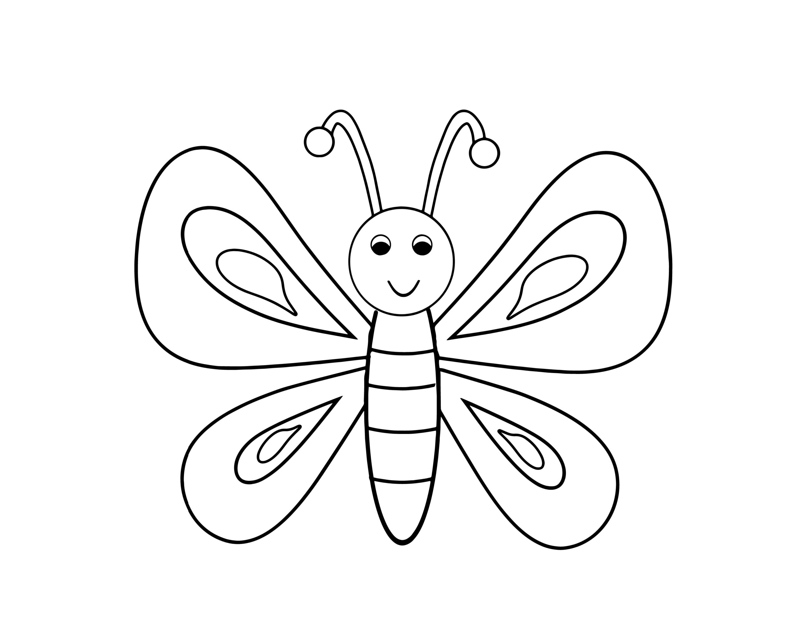 butterfly coloring pages free printable