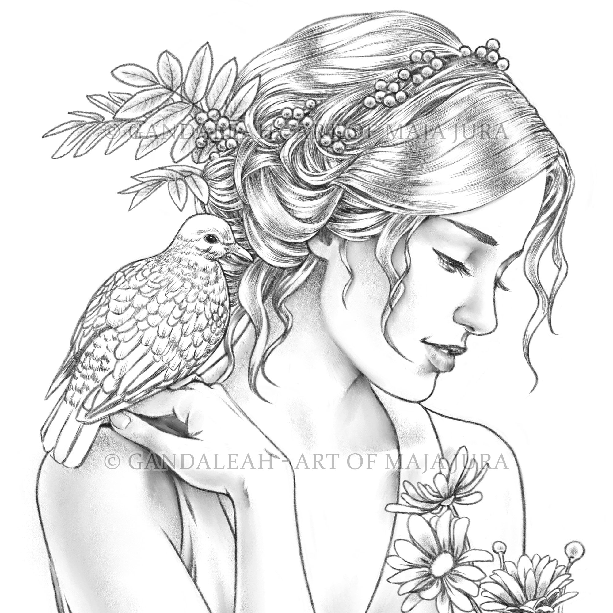 Buy Diane Gandaleah Coloring Pages Printable Adult Women Cute Colouring Page Book Instant Download Grayscale Illustration PDF JPG Online In India Etsy Buy Diane Gandaleah Coloring Pages Printable Adult Women Cute Colouring Page Book Instant Download Grayscale Illustration PDF JPG Online In India Etsy