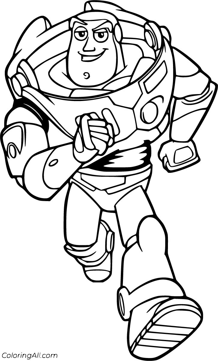Buzz Lightyear Coloring Pages Buzz Lightyear Coloring Pages