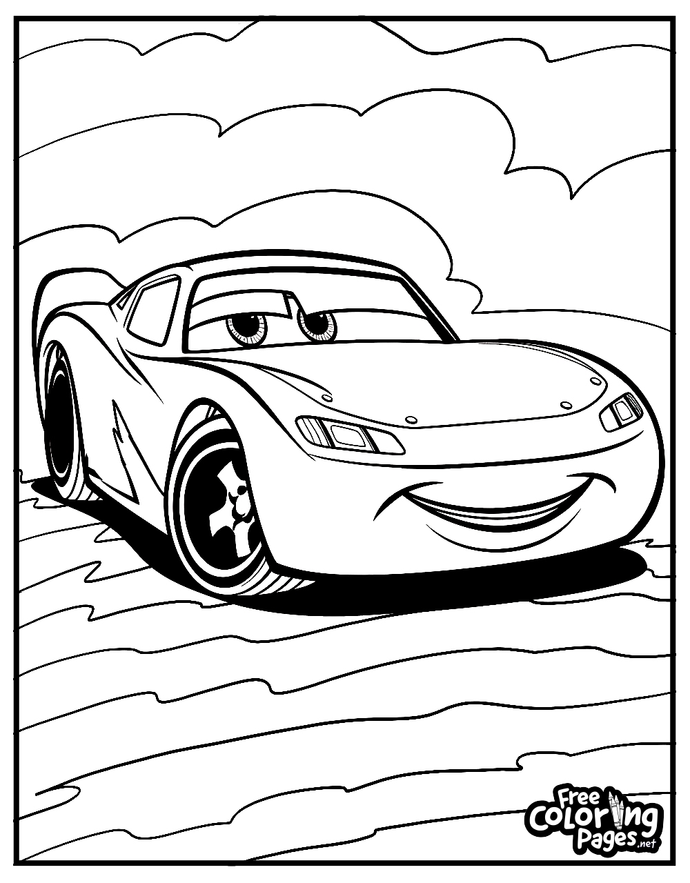 car printable coloring sheets