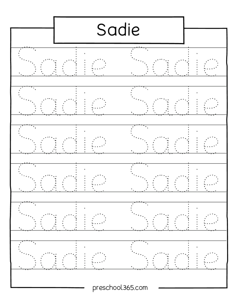 trace your name worksheet trace your name worksheet