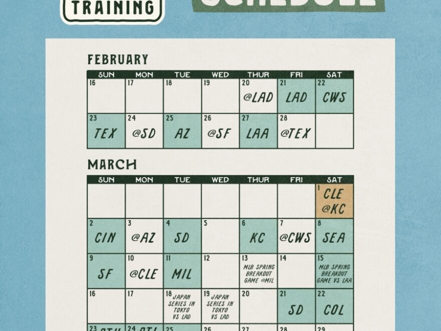 Chicago Cubs Announce 2025 Spring Training Schedule Including Tokyo Series Carveout Bleacher Nation