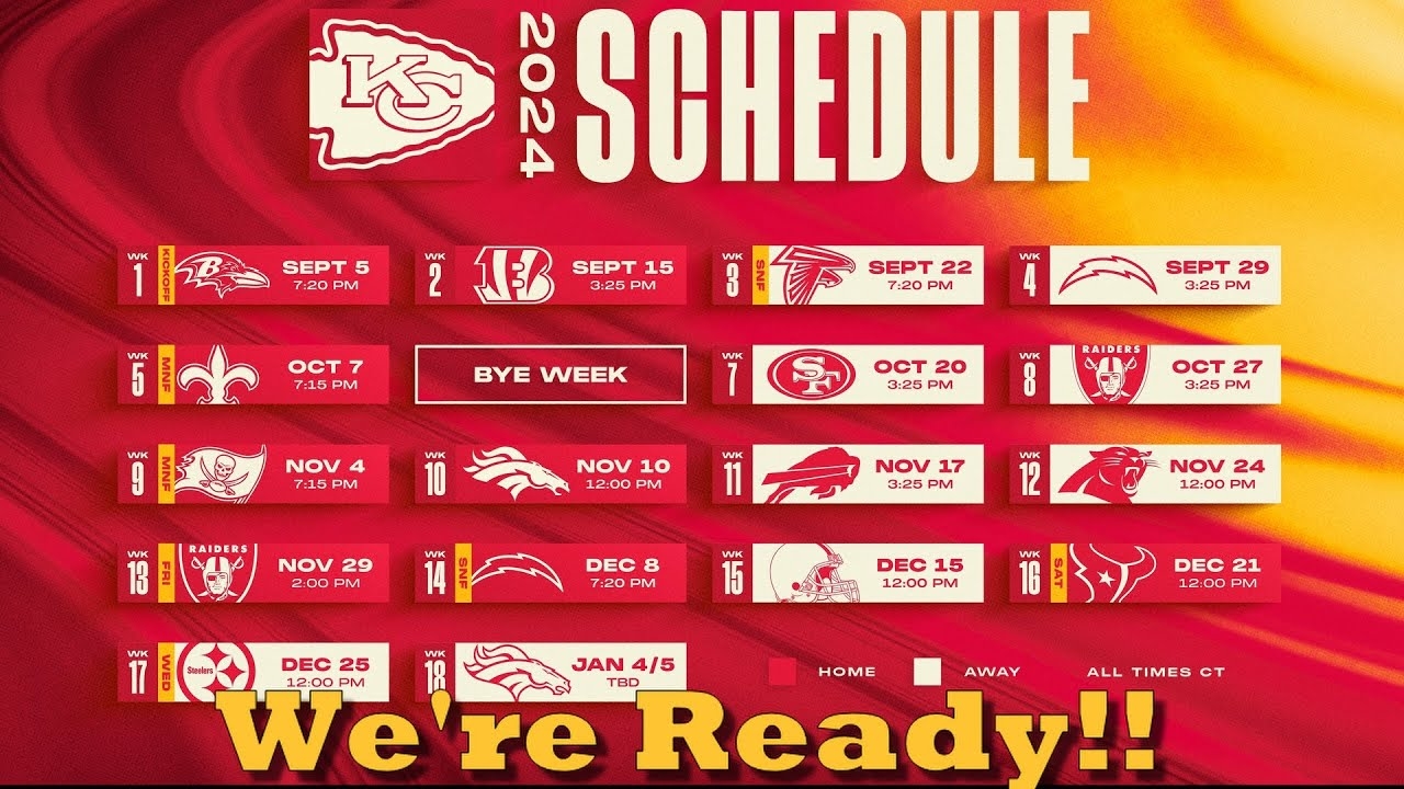 printable kansas city chiefs schedule