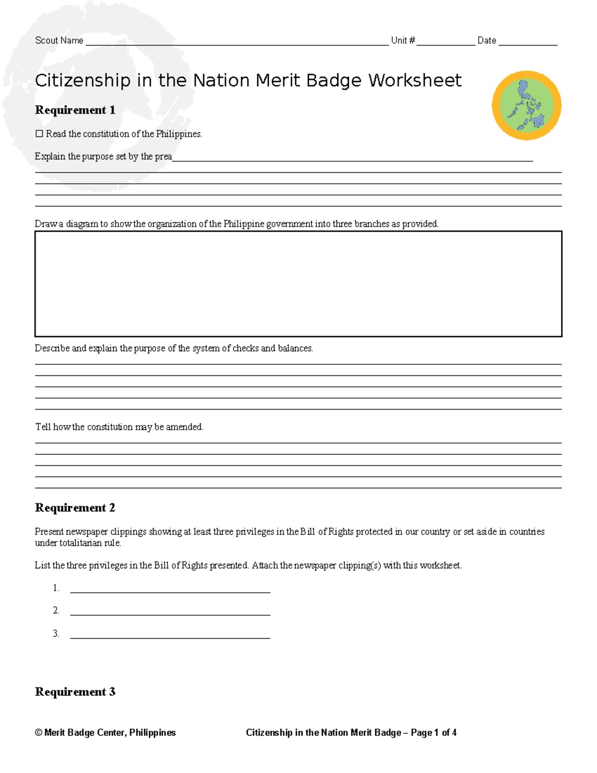 Citizenship in the Nation Merit Badge Worksheet Requirements Activities Studocu Citizenship in the Nation Merit Badge Worksheet Requirements Activities Studocu