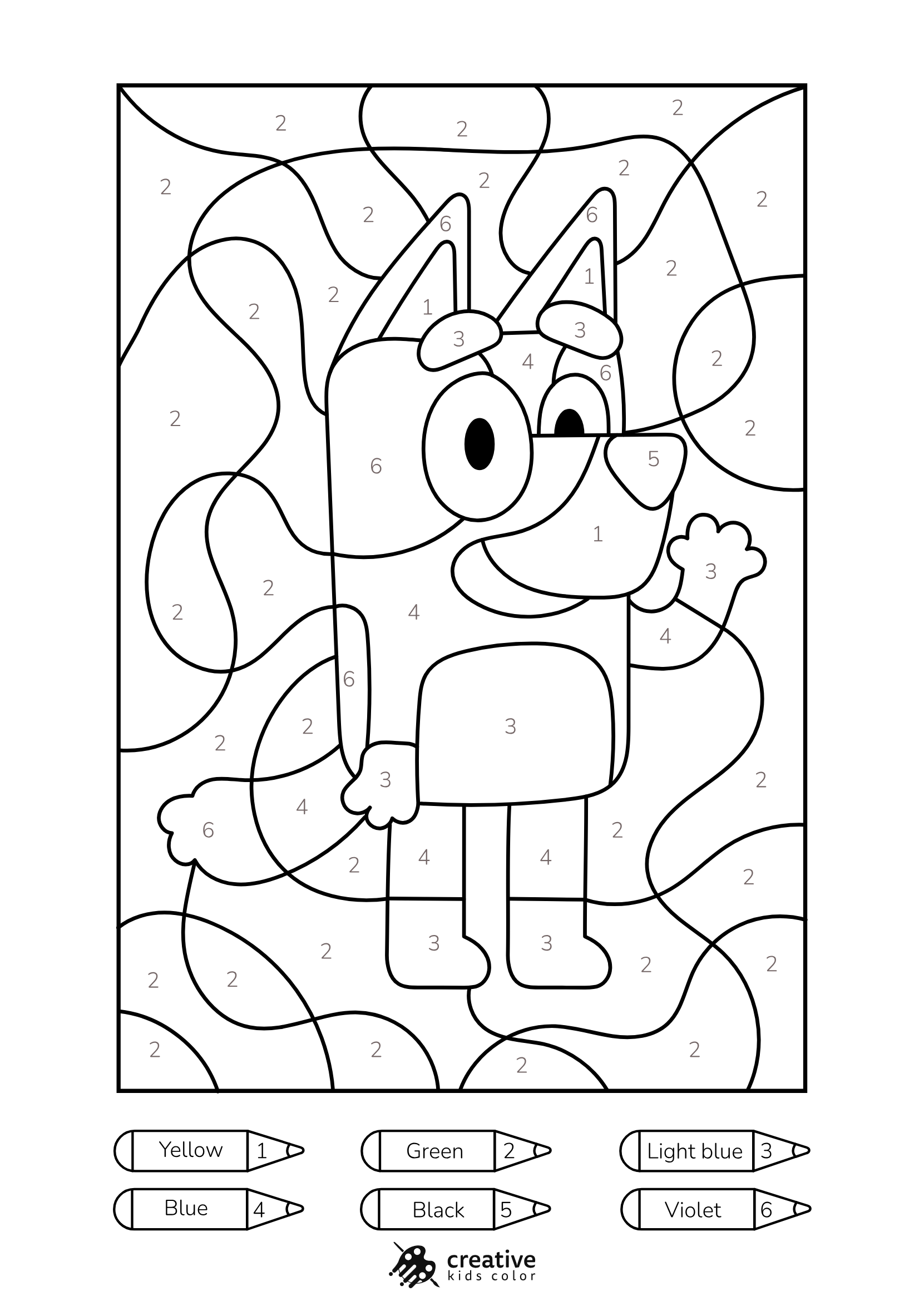 Color By Number Coloring Pages 50 Free Printable PDFs  Color By Number Coloring Pages 50 Free Printable PDFs