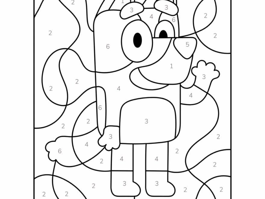 Color By Number Coloring Pages 50 Free Printable PDFs