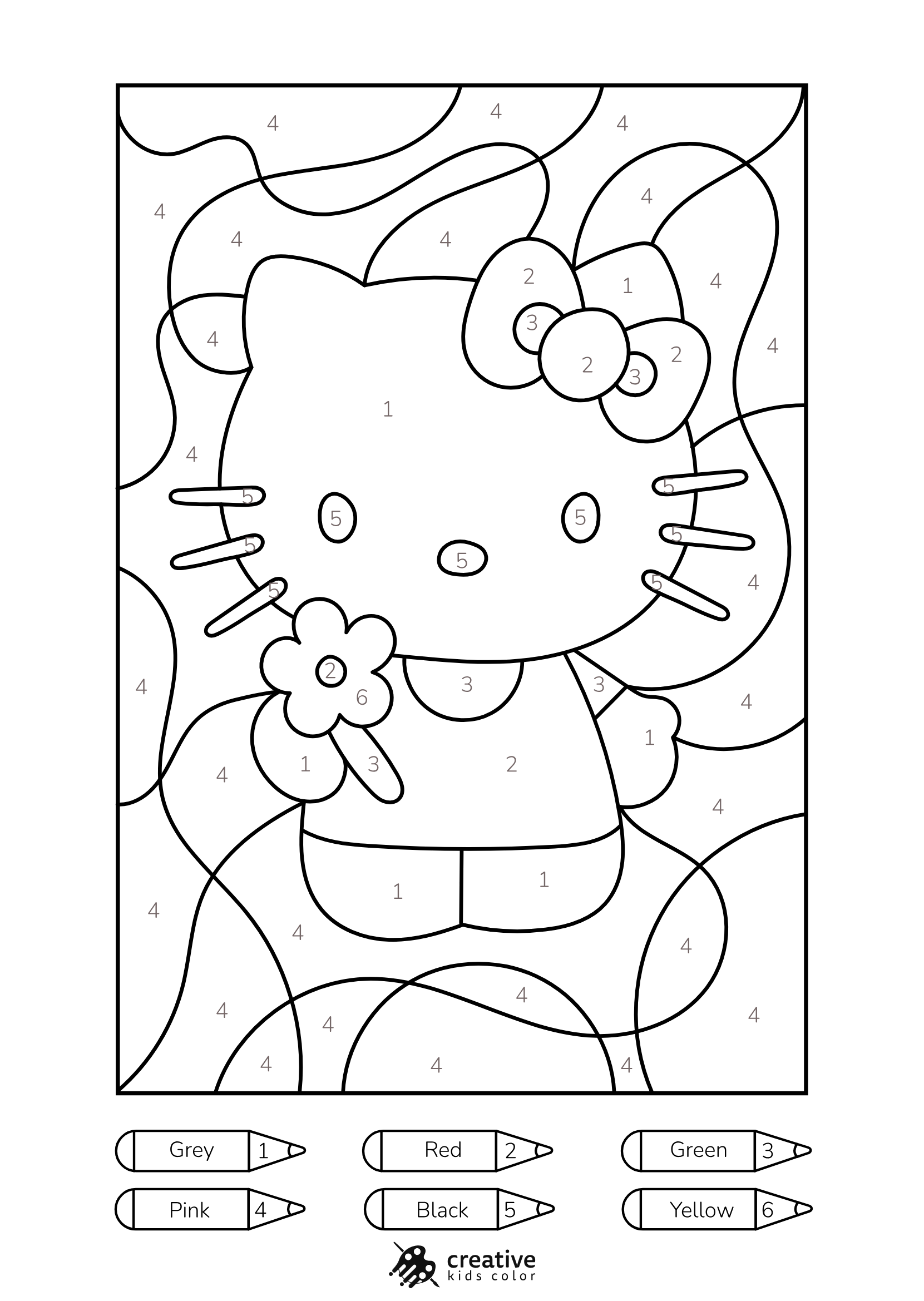Color By Number Coloring Pages 50 Free Printable PDFs Color By Number Coloring Pages 50 Free Printable PDFs