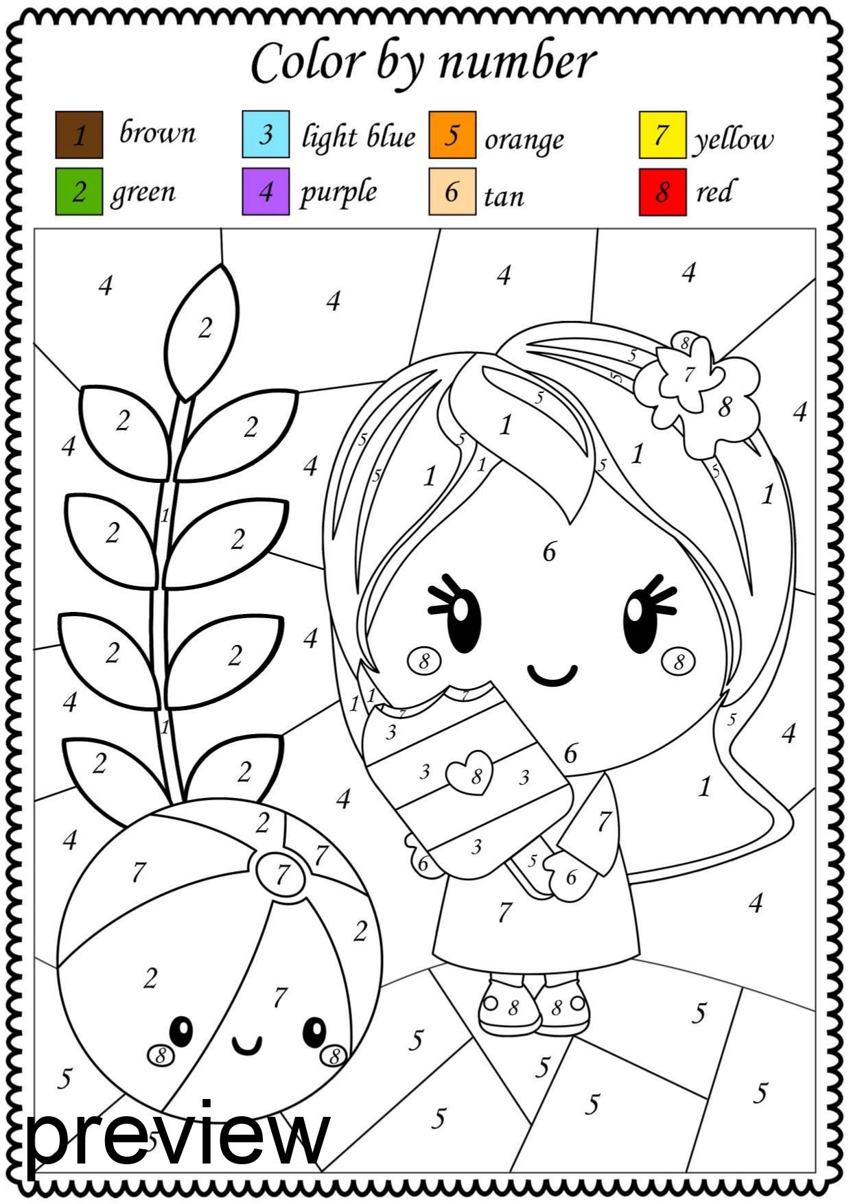 Color By Number Summer Printable Math Color By Code Worksheets For Kids Matching Numbers Activities For Kids Summer Coloring Sheets Etsy Color By Number Summer Printable Math Color By Code Worksheets For Kids Matching Numbers Activities For Kids Summer Coloring Sheets Etsy