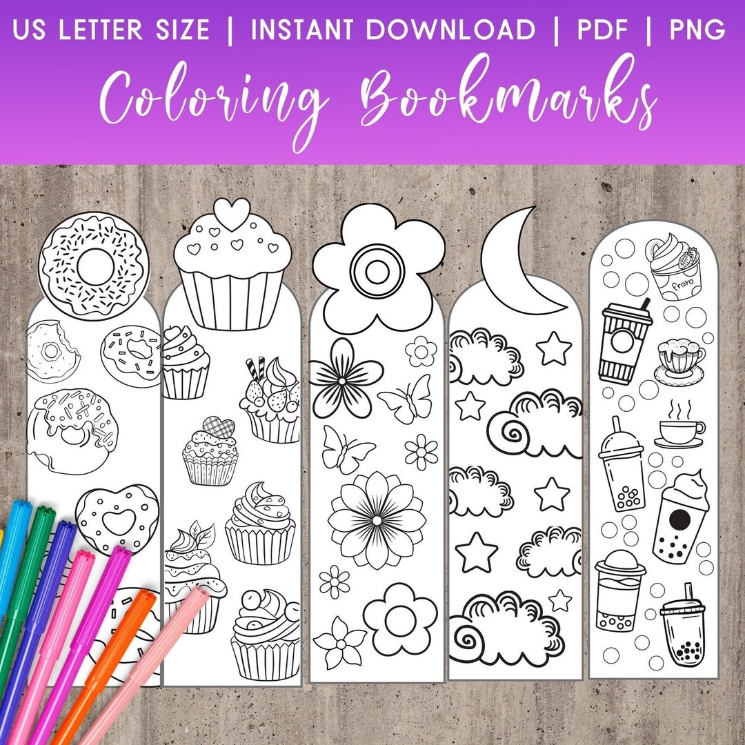 printable bookmarks to color printable bookmarks to color