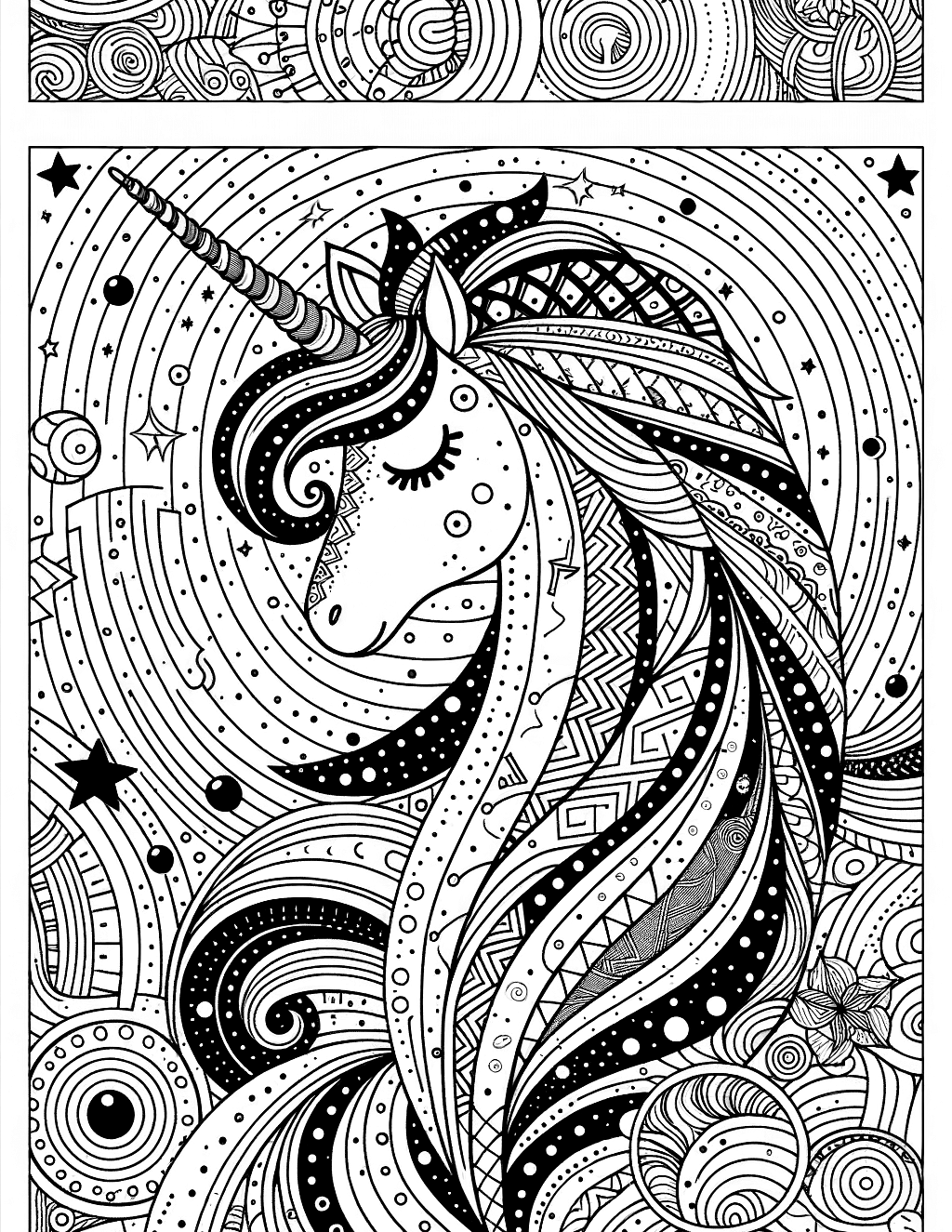 Coloring Page Of Wild Star From Unicorn Academy Show PageCrayon Coloring Page Of Wild Star From Unicorn Academy Show PageCrayon