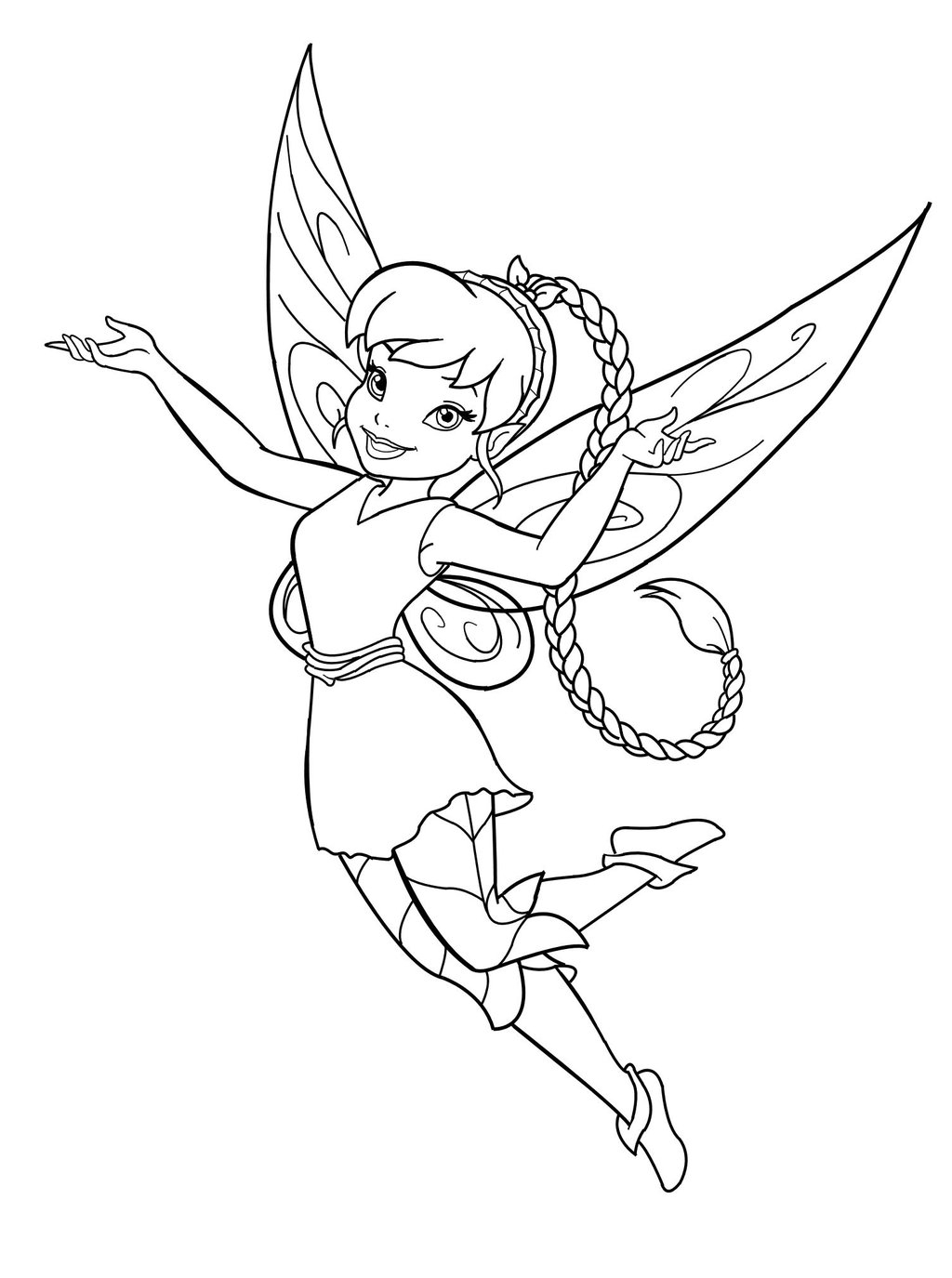 fairies coloring pages printable
