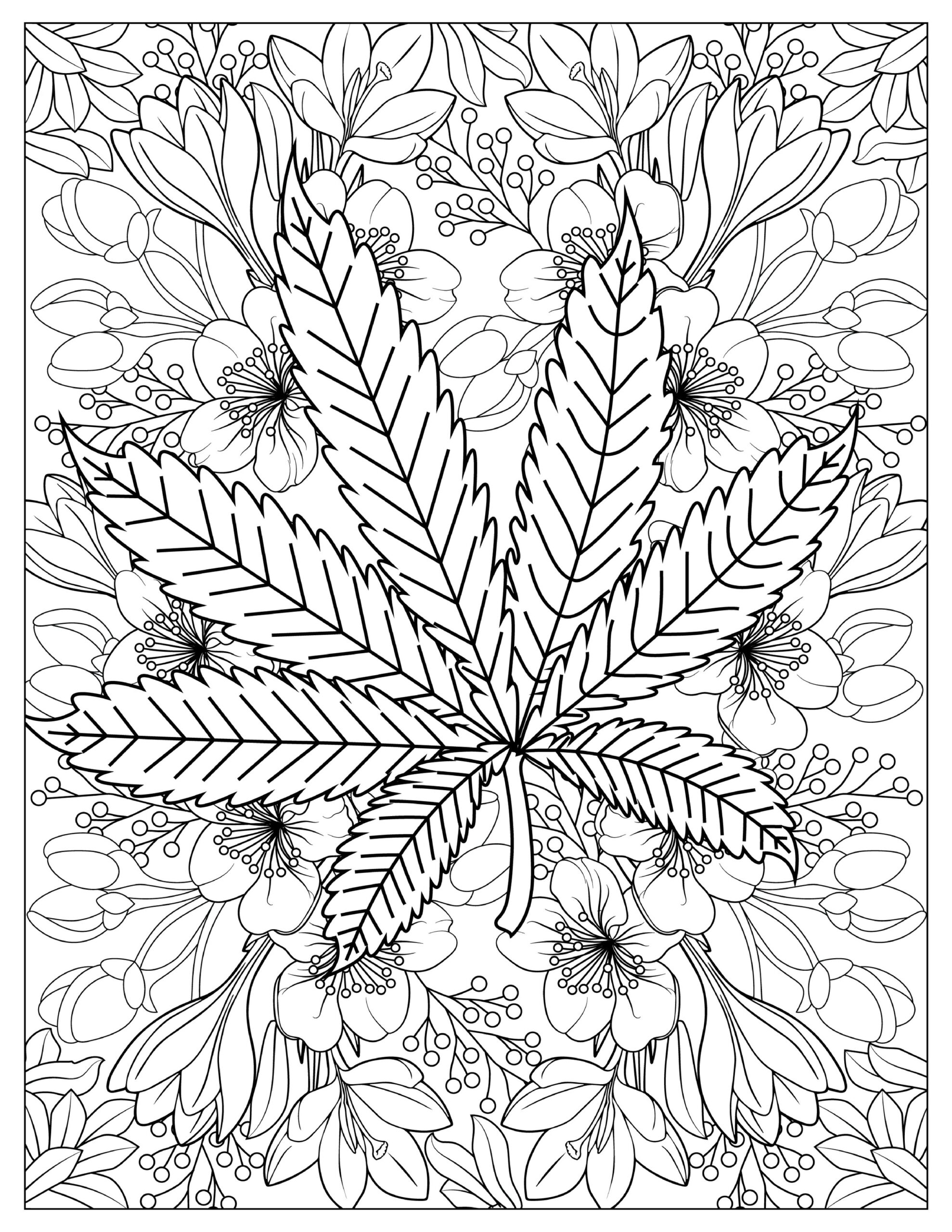 Coloring Pages Free Weed Books Coloring Pages Free Weed Books