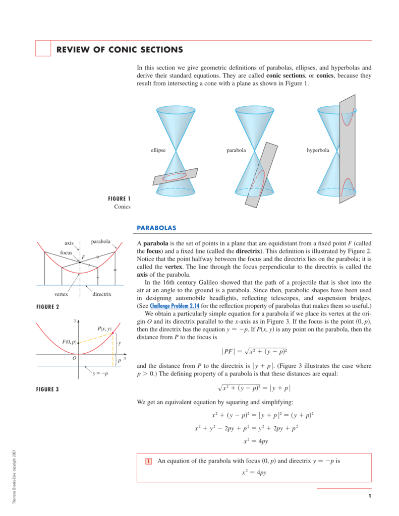 real world applications of conic sections worksheet real world applications of conic sections worksheet