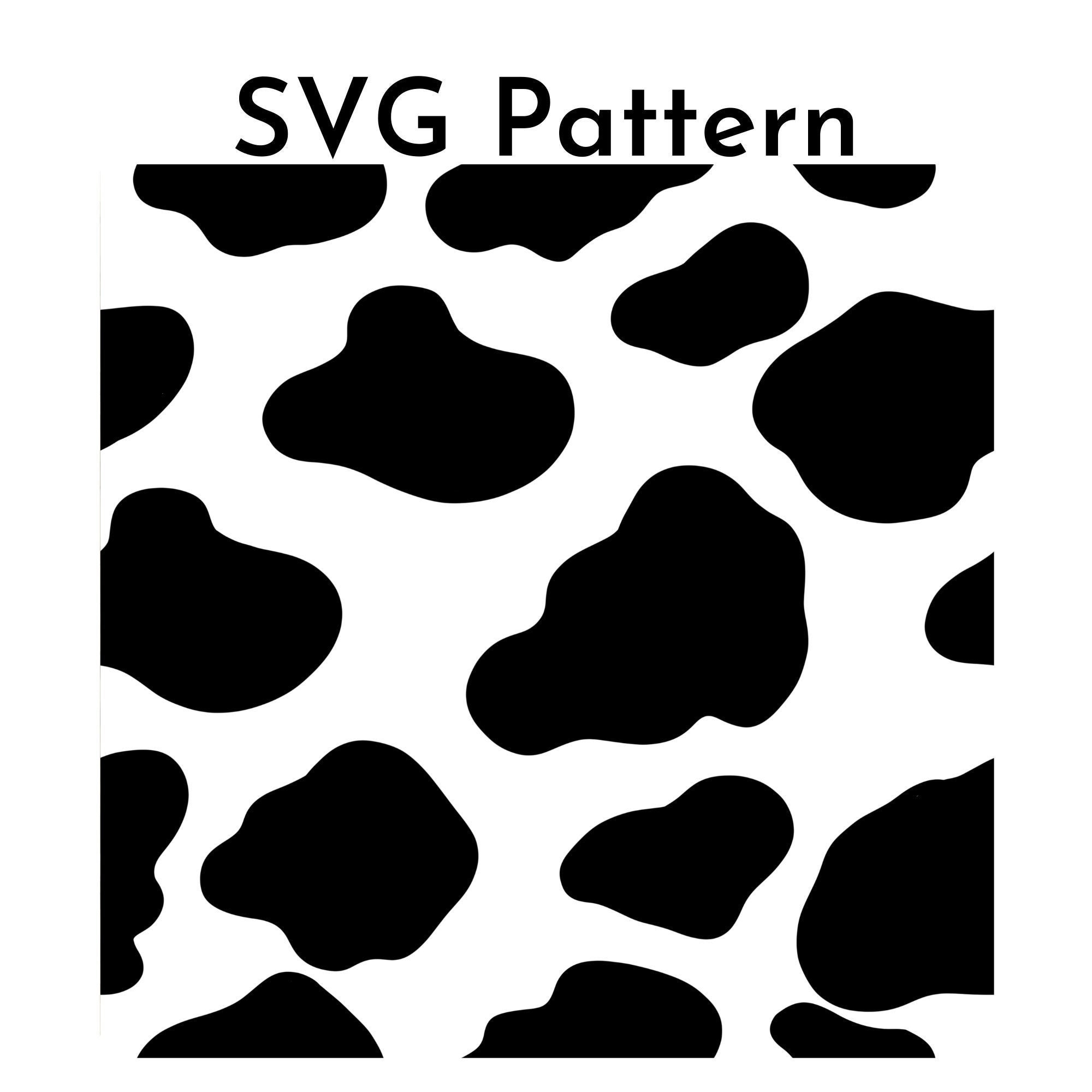 cow pattern printable