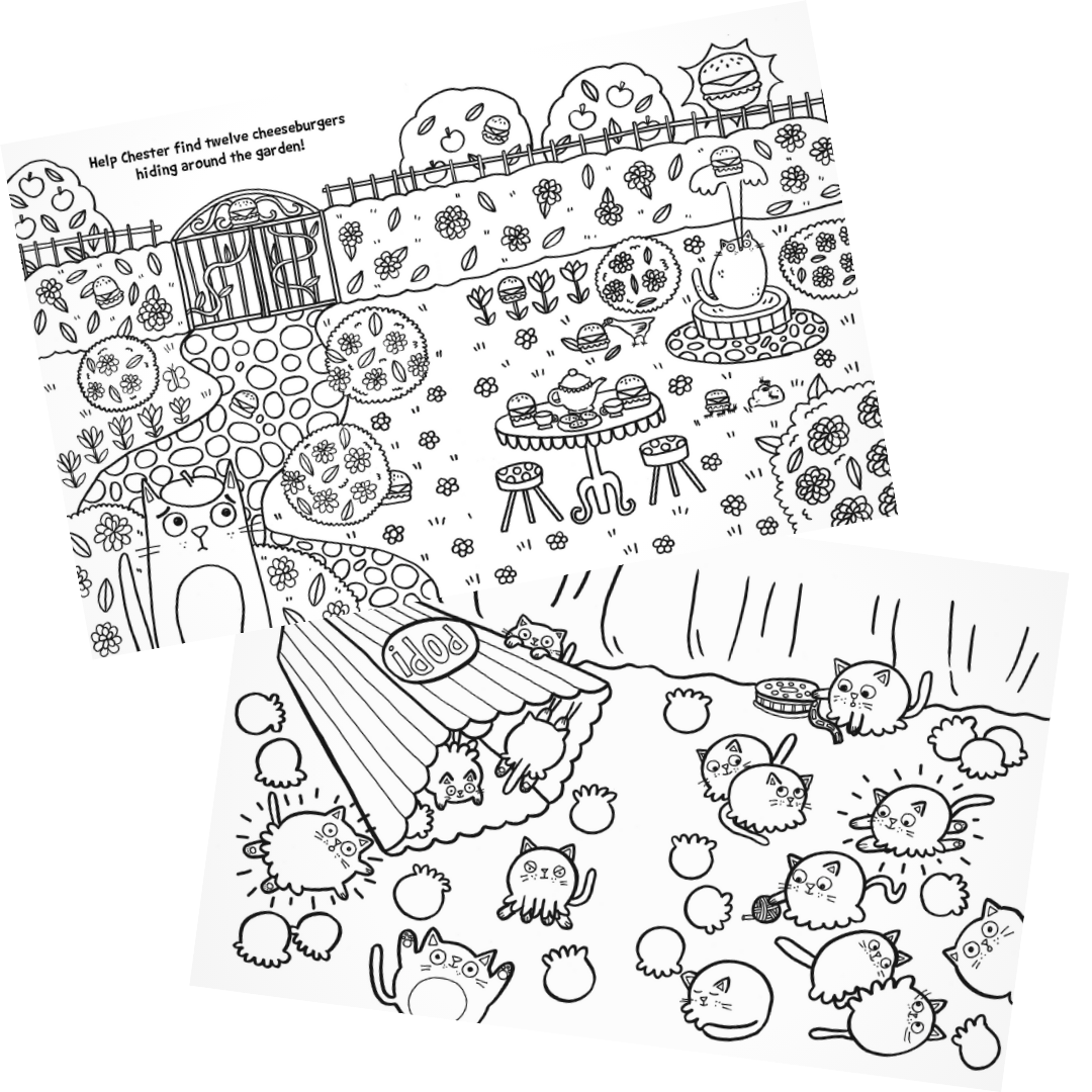 Crayola Colorful Cats And Snacks A Crayola Coloring Glitter Sticker Activity Book For Kids Little Bee Books